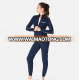 Sports jacket and pants oem two piece blank jogging suit set for women  tracksuit set ladies cotton tracksuits for women custom